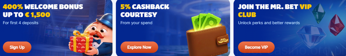 Mrbet Casino Bonus Powitalny